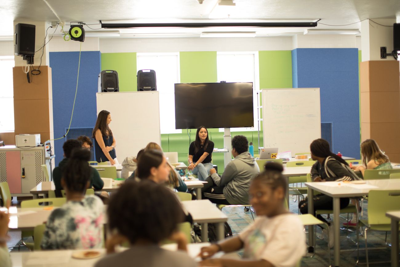 Students in the Impact Lab